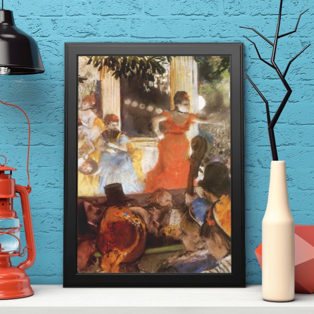 Cafe Concert at Les Ambassadeurs by Edgar Degas Poster (Creator Uploaded)
