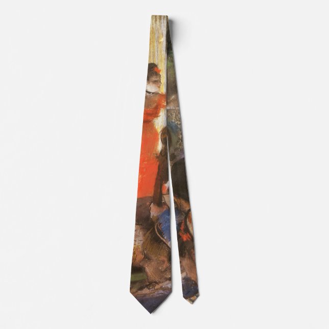 Cafe Concert at Les Ambassadeurs by Edgar Degas Tie (Front)