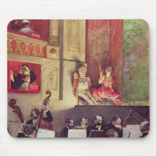 Cafe Concert Mouse Pad
