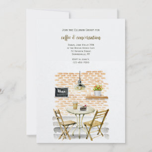 Cafe Connection Invitation