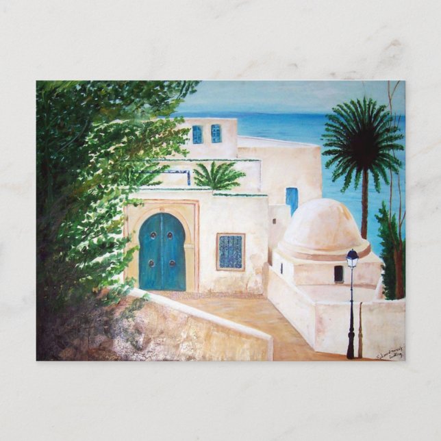 "Café de Delices" postcard set (Front)