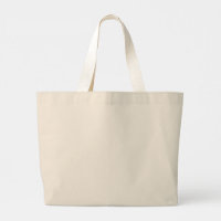 Cafe de Flore Paris France Place Setting Menu Large Tote Bag