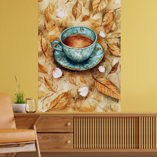 "Café de olla," a traditional Mexican beverage.   Poster