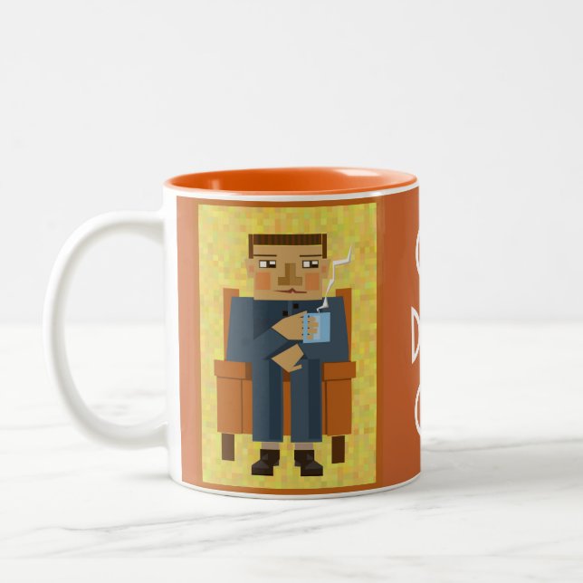 cafe della casa Two-Tone coffee mug (Left)