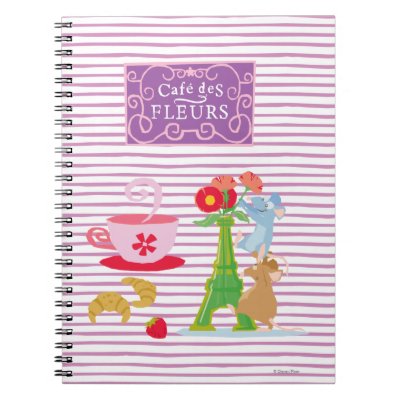 Cafe des fleurs notebook
