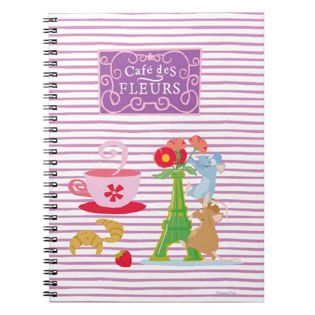 Cafe des fleurs notebook (Front)