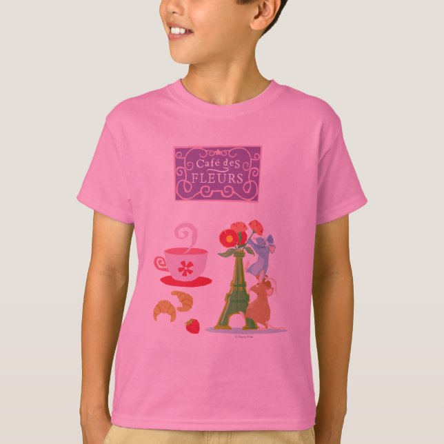 Cafe des fleurs T-Shirt (Front)