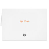 Cafe Diablo Cards (Back Horizontal)