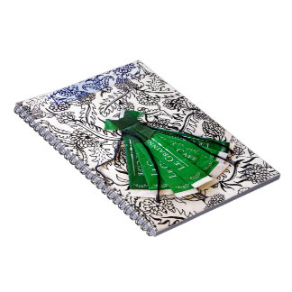 cafe dress notebook