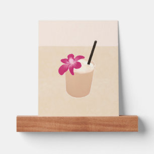 Cafe Drink Artwork Decor Picture Ledge