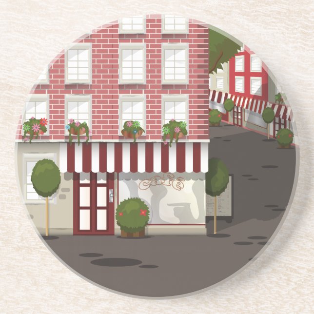 café drink coaster (Front)