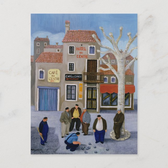 Cafe du Centre Postcard (Front)