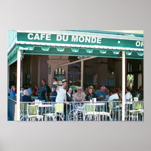 Cafe Du Monde Fun Poster