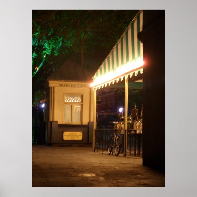 Cafe Du Monde New Orleans Side walk Cafe Coffee Poster (Front)