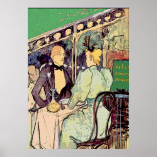 Cafe Du Monde Vintage Stykle Poster