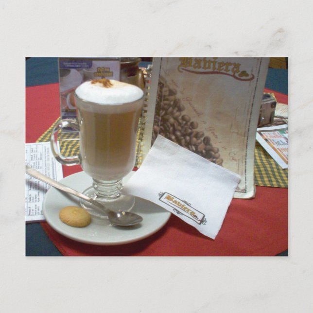 Cafe en Xela Postcard (Front)