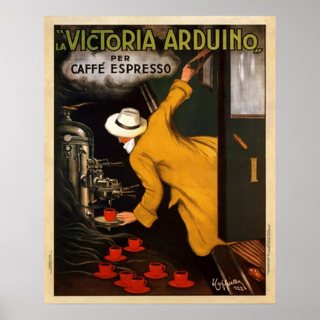 Cafe Express Vintage Poster (Front)