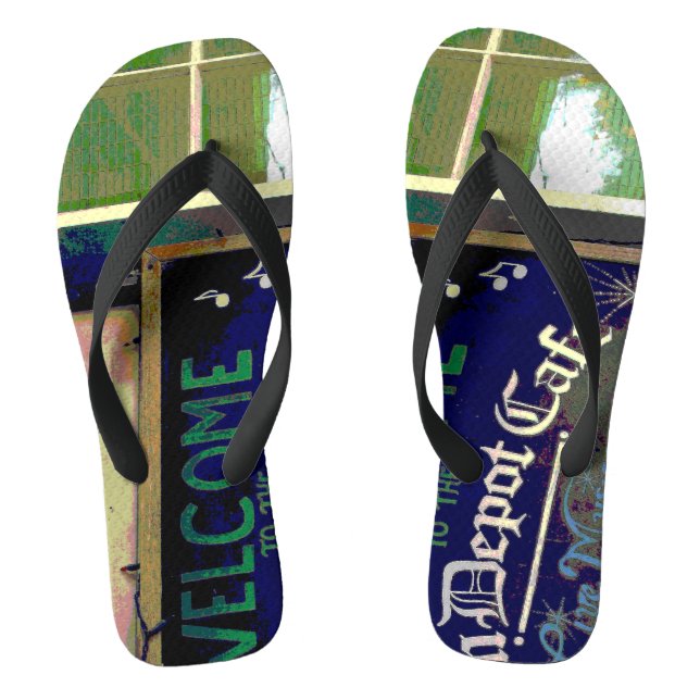 Cafe Flip Flops (Footbed)