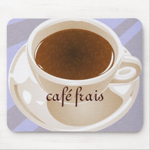 Café frais Mousepad