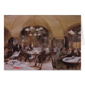 Cafe Griensteidl, Vienna, 1890 (Front Horizontal)