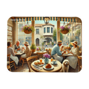 Cafe in Carmel by the Sea Magnet