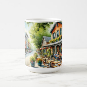 Cafe in Nashville Indiana Coffee Mug