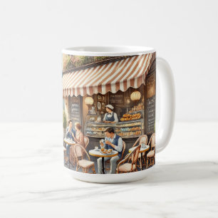 Cafe in Paris France Mug