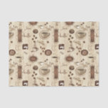 Cafe!  Kaffe!  Coffee! Tissue Paper