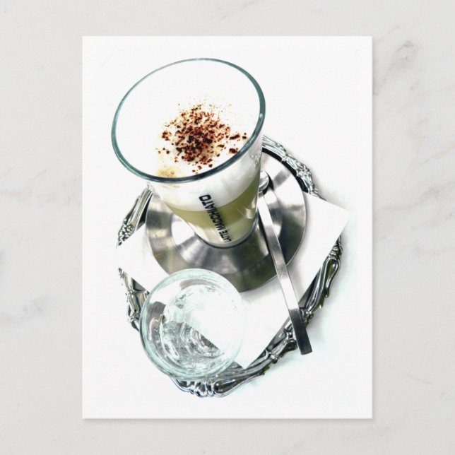 Cafe Latte Fix Postcard (Front)