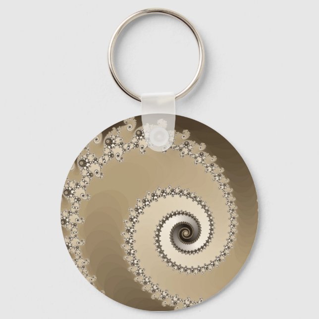 Cafe Latte Keychain (Front)