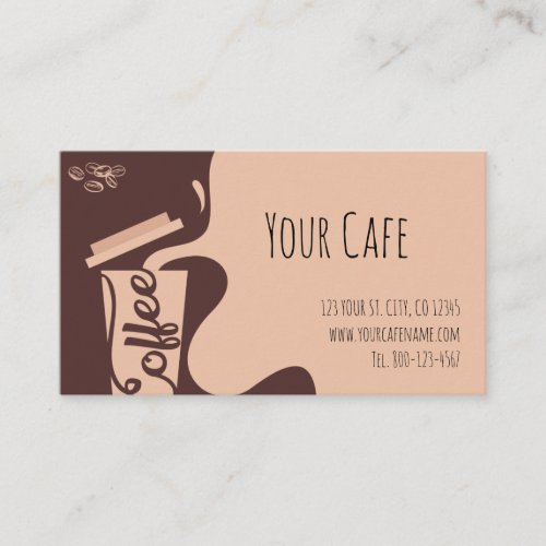 Cafe Loyalty Card Coffee Shop