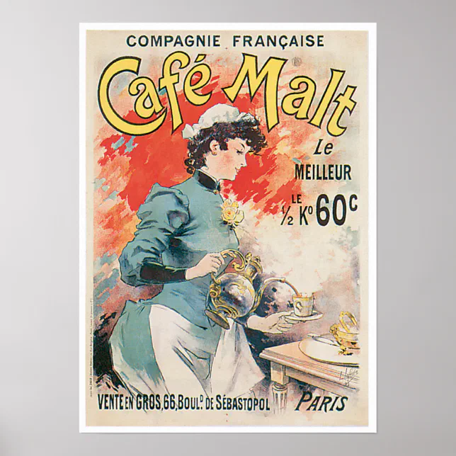 vintage drink posters