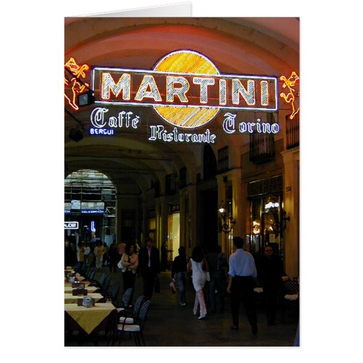 Cafe Martini Cards (Front)