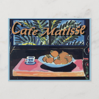 Cafe Matisse, Oranges Poster Postcard
