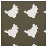 Café Mocha Festive Brazil Fabric