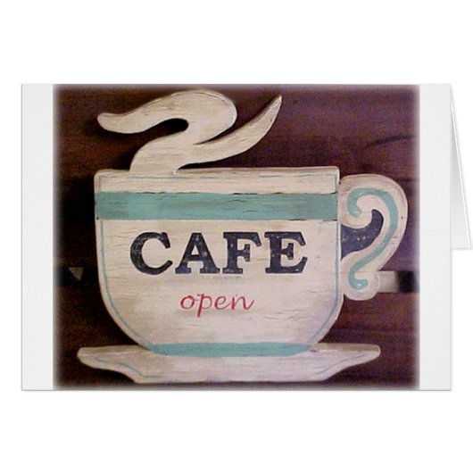 Cafe Open Cards (Front Horizontal)