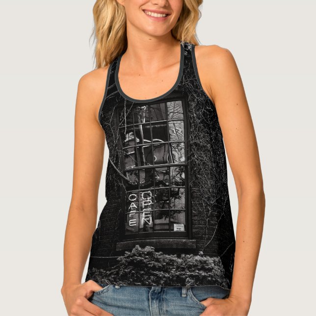 Cafe Open No 1 Tank Top (Front)