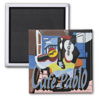 Cafe Pablo Coffee Stand Magnet
