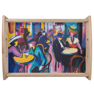 Café Paris, 1973 Serving Tray