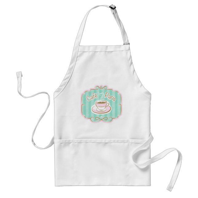 Café Paris Adult Apron (Front)