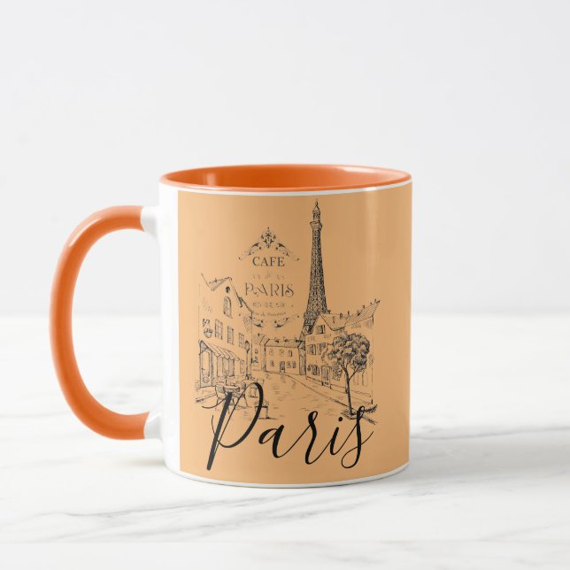 Cafe Paris   Coffee Mug (Left)