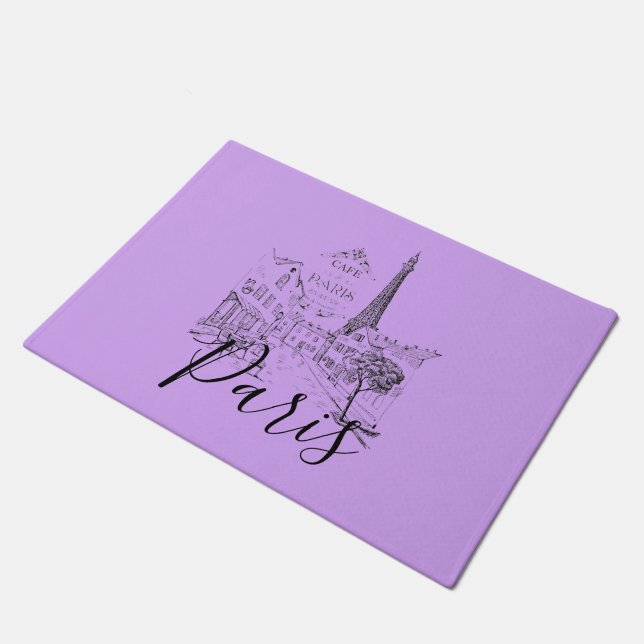 Cafe Paris   Doormat (Angled)