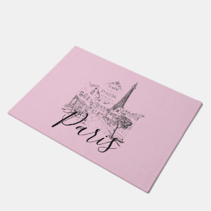Cafe Paris Doormat