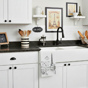 Cafe Paris Kitchen Towel