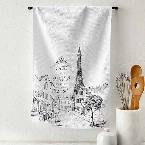 Cafe Paris Kitchen Towel