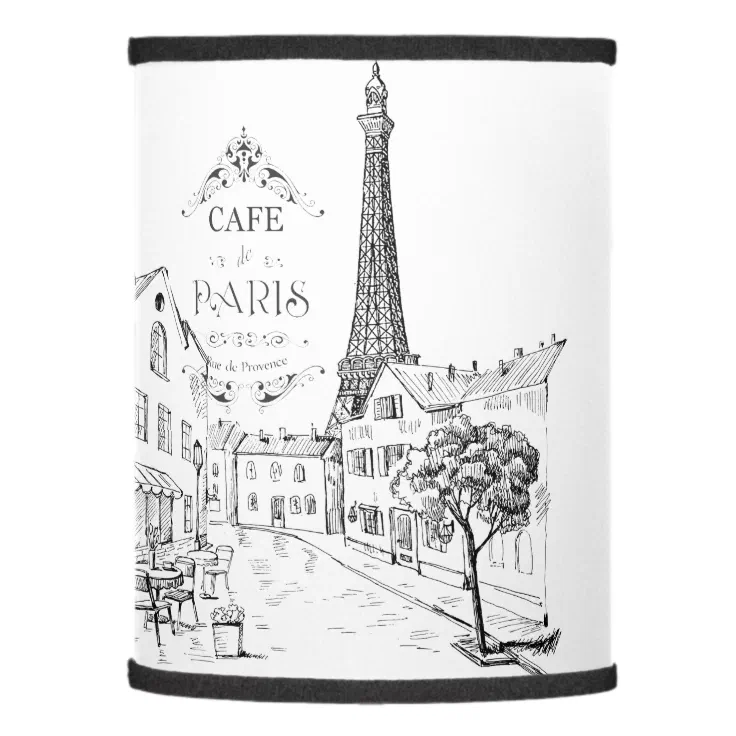 paris cafe coloring pages