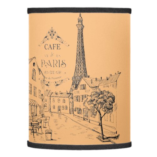 Cafe Paris Lamp Shade