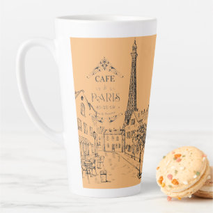 Cafe Paris Latte Mug