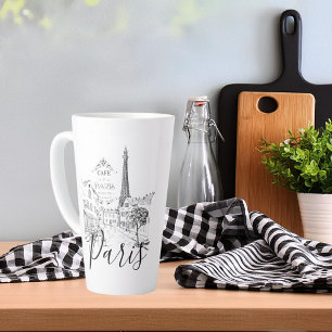 Cafe Paris Latte Mug
