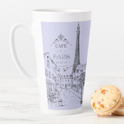 Cafe Paris Latte Mug